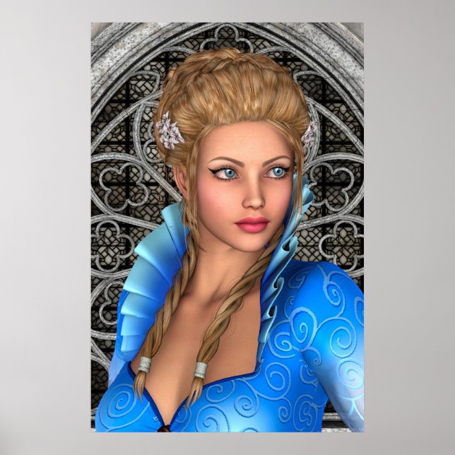 Póster Fairytale Princess (Frente)