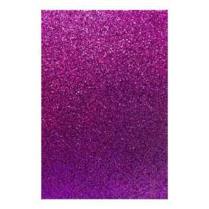 Póster Faísca Glittery do fundo roxo do brilho