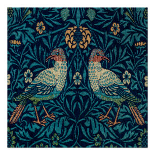 Póster Faisões William Morris