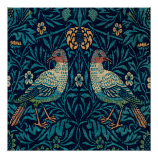 Póster Faisões William Morris