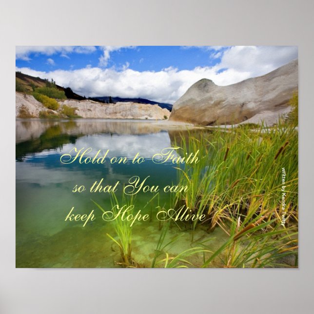 Poster Faith (Frente)