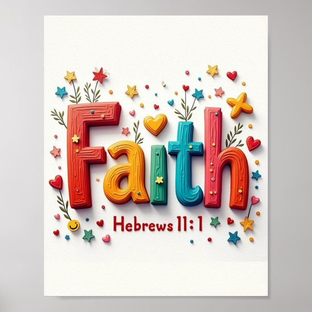 Poster Faith (Frente)