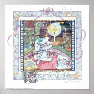 Póster Faith Bunnies