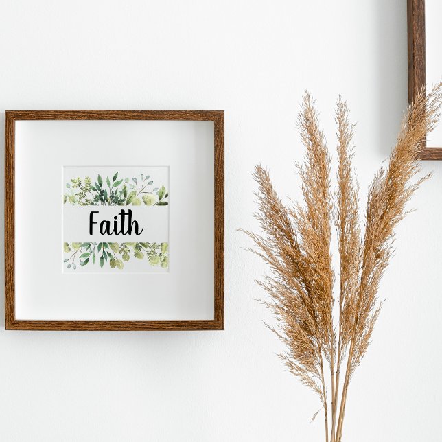 Poster Faith Eucalyptus (Criador carregado)