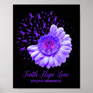 Poster Faith Hope ama a luta dos sobreviventes pela consc