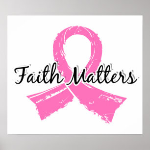 Poster Faith Importa 5 Cancer Da Mama