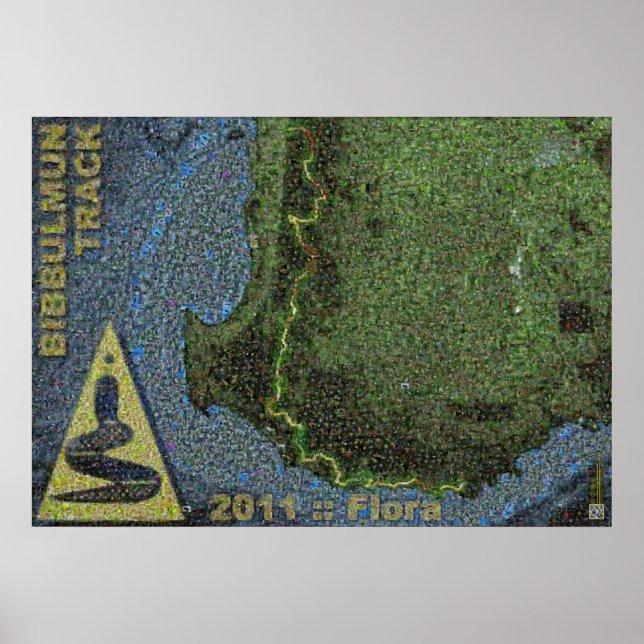 Póster Faixa de Bibbulmun :: 2011 : Flora (Frente)