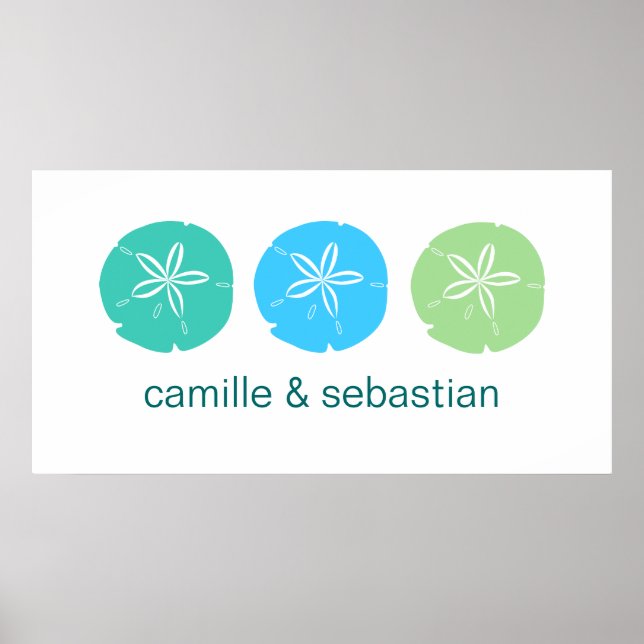 Poster Faixa de Dólar de Areia (Frente)