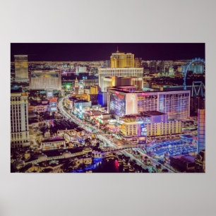 Poster Faixa de Las Vegas estilizada