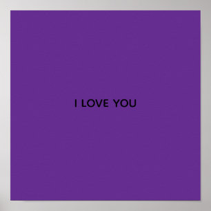 POSTER FAIXA EU TE AMO