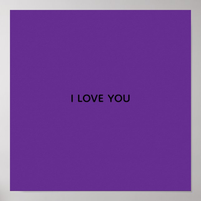 POSTER FAIXA EU TE AMO (Frente)