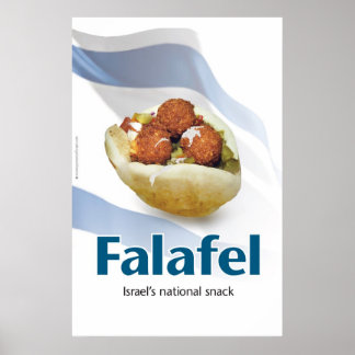 Póster falafel