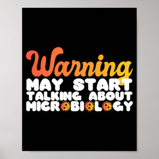 Poster Falando Sobre Microbiologista Microbiologista 3