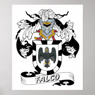 Poster Falco Family Crest