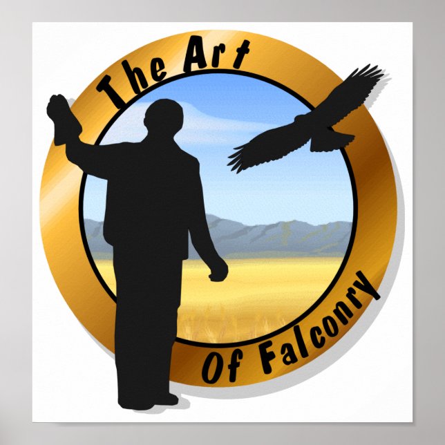 Poster Falconer Medallion Round (Frente)