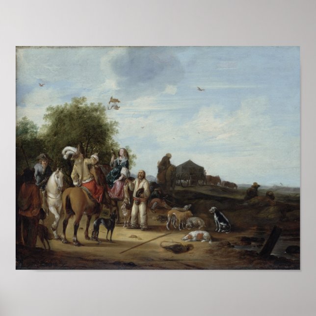 Póster Falconry (Frente)