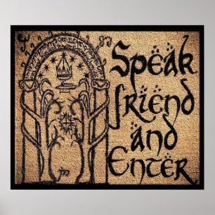Poster Fale com o amigo e entre