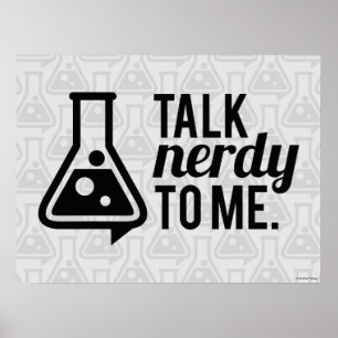 Póster Fale com o Nerdy