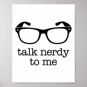 Poster Fale Comigo Com Nerdy