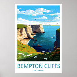 Poster Falésias de Bempton 1