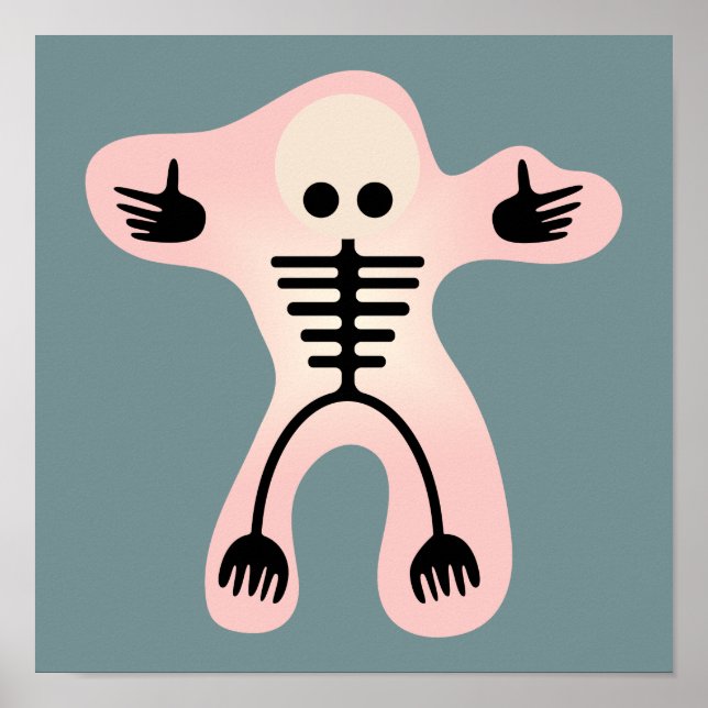 Poster Falha de Clupkitz de Tons Digitais (Frente)