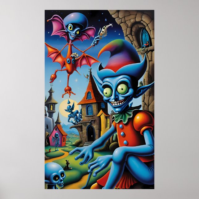 Poster Falha no teste de sobriedade em Shroomville - Ken  (Frente)