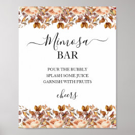 Poster Fall Autumn Deixa Casamento Russo de Boho