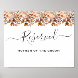 Poster Fall Autumn Deixa Casamento Russo de Boho