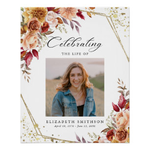 Póster Fall Autumn Program Photo Order