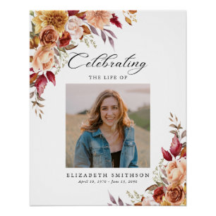 Póster Fall Autumn Program Photo Order