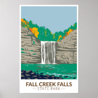 Fall Creek Falls State Park Tennessee Vintage