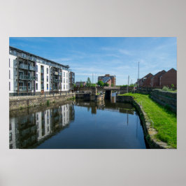 Poster Fall Ings Lock, Wakefield