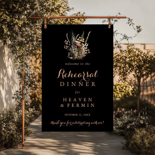 Poster Fall Meadow Wild Janto de Ensaios Florais Bem-vind (Criador carregado)