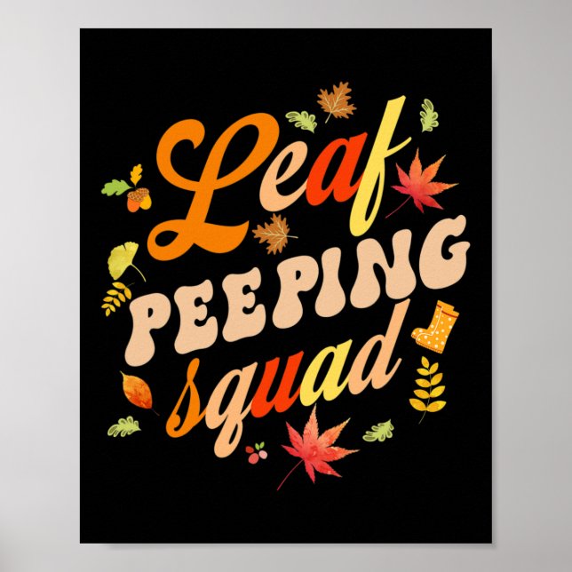 Poster Fall Season deixa Bunnyer Leaf Bunnying Squad (Frente)