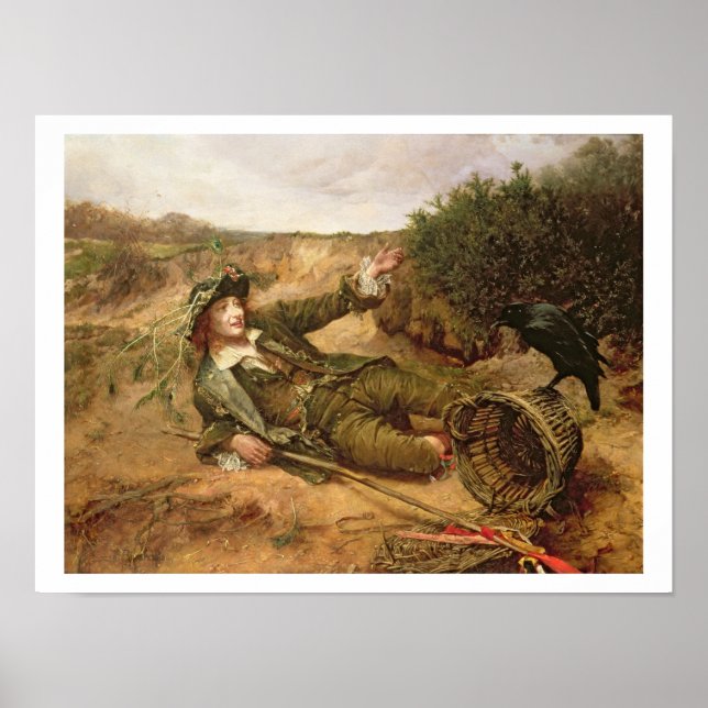 Póster Fallen by the Wayside, 1886 (óleo na canvas) (Frente)