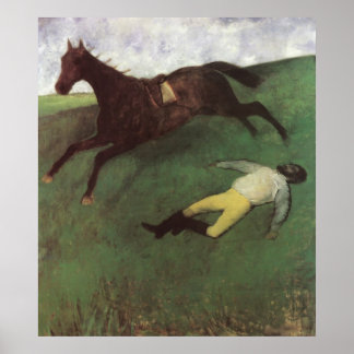 Póster Fallen Jockey