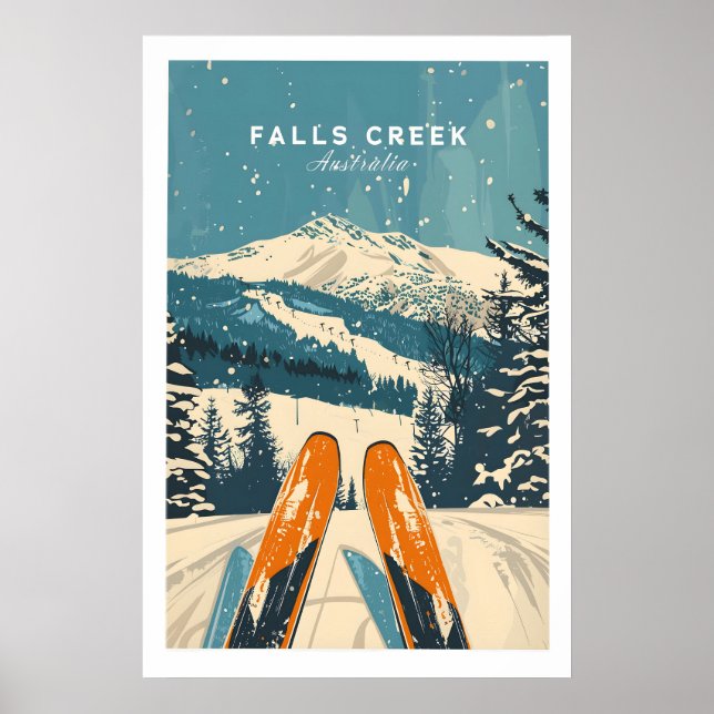 Poster Falls Creek Wall Art 1 (Frente)