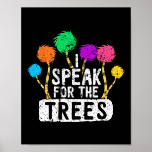 Poster Falo Por Árvores Dia da Terra Salvar Consciência D