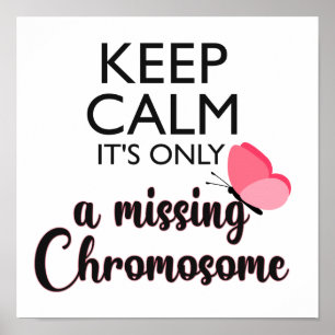 Poster Falta de reconhecimento da síndrome de Chromosome 