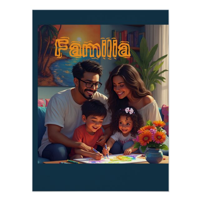Póster Familia (Frente)