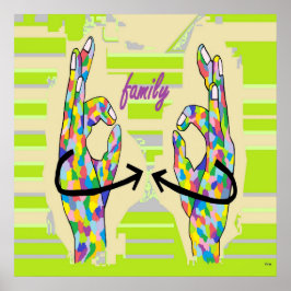 POSTER FAMÍLIA ASL