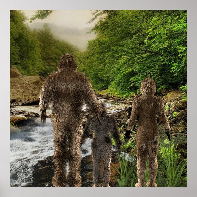 Póster Família Bigfoot (Frente)
