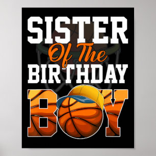 Poster Família Byller B-day Party Irmã Bysketbyll Birthd