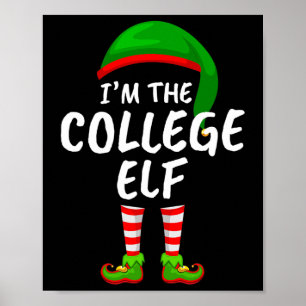 Poster Família Combinada Engraçada Eu Sou O Elfo Da Facul
