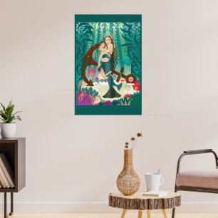 Poster Família da Sereia (morenas)