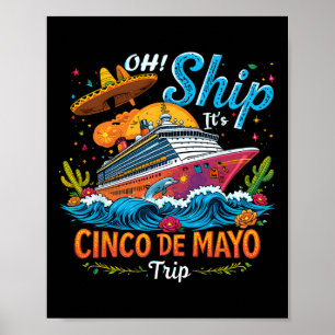 Poster Família de Cruzeiro Mexicano É Viagem do Cinco De