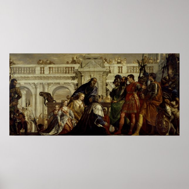 Poster Família de Darius antes de Alexandre o Excelente (Frente)