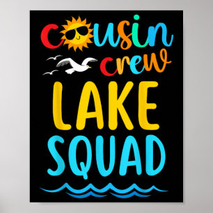 Poster Família de Férias de Verão 2024 da Cousin Crew Lak