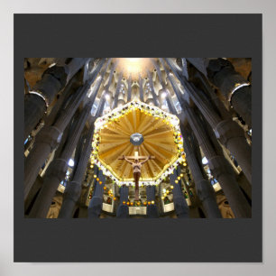 Póster familia de sagrada do la