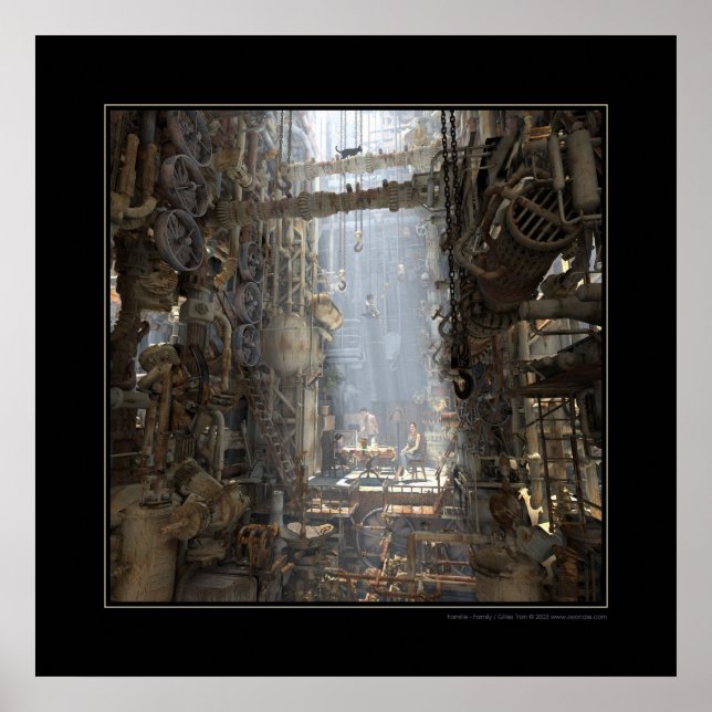 Póster Família (dia) / Famille (jour) (Frente)